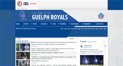 Desktop Screenshot of guelphroyals.com